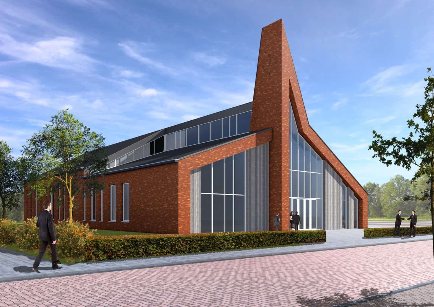 Nieuwbouw kerkgebouw Gereformeerde Gemeente Utrecht - Gereformeerde